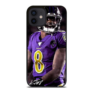 LAMAR JACKSON BALTIMORE RAVENS SIGNATURE iPhone 12 Mini Case LAMAR JACKSON BALTIMORE RAVENS SIGNATURE iPhone 12 Mini Case