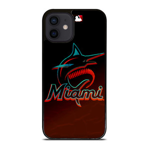 MIAMI MARLINS MLB BASEBALL TEAM LOGO iPhone 12 Mini Case