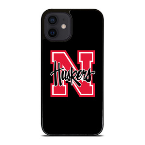 NEBRASKA HUSKERS UNIVERSITY FOOTBALL TEAM LOGO iPhone 12 Mini Case