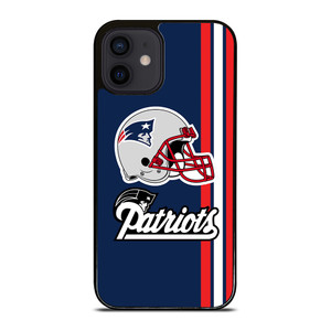 NEW ENGLAND PATRIOTS STRIPS HELMET iPhone 12 Mini Case