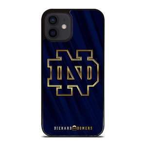 NOTRE DAME IRISH ND INITIAL LOGO iPhone 12 Mini Case