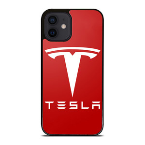 TESLA MOTORS RED LOGO iPhone 12 Mini Case