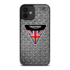 TRIUMPH MOTORCYCLE EMBLEM iPhone 12 Mini Case TRIUMPH MOTORCYCLE EMBLEM iPhone 12 Mini Case