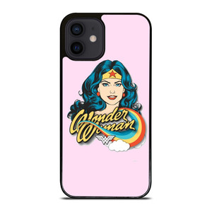 WONDER WOMAN CARTOON PINK iPhone 12 Mini Case