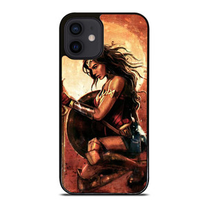 WONDER WOMAN SUPER HERO DC ART iPhone 12 Mini Case WONDER WOMAN SUPER HERO DC ART iPhone 12 Mini Case