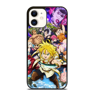 7 SEVEN DEADLY SINS ANIME CHARACTERS iPhone 12 Case 7 SEVEN DEADLY SINS ANIME CHARACTERS iPhone 12 Case