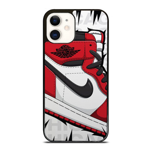 AIR JORDAN NIKE SNEAKERS ART iPhone 12 Case AIR JORDAN NIKE SNEAKERS ART iPhone 12 Case