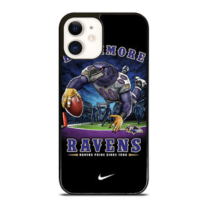 BALTIMORE RAVENS NFL ART iPhone 12 Case