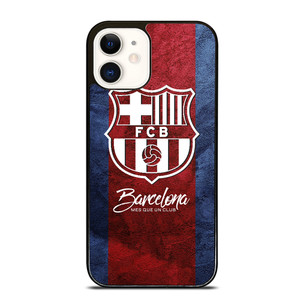 BARCELONA FC MES QUE UN CLUB FOOTBALL iPhone 12 Case