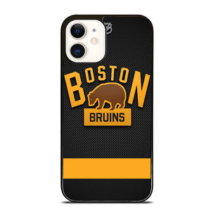 BOSTON BRUINS HOCKEY TEAM BEAR LOGO iPhone 12 Case