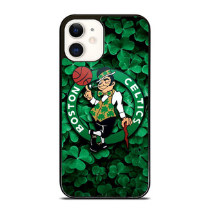 BOSTON CELTICS GREEN LOGO BASKETBALL TEAM iPhone 12 Case BOSTON CELTICS GREEN LOGO BASKETBALL TEAM iPhone 12 Case
