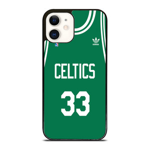 BOSTON CELTICS LARRY BIRD 33 JERSEY iPhone 12 Case