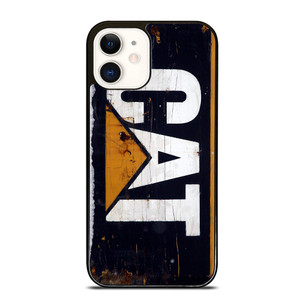 CATERPILLAR LOGO RUSTY EMBLEM iPhone 12 Case