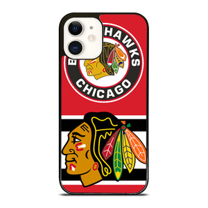 CHICAGO BLACKHAWKS NHL LOGO iPhone 12 Case