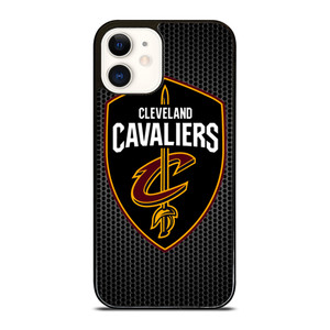 CLEVELAND CAVALIERS BASEBALL CARBON LOGO iPhone 12 Case