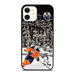 CONNOR MCDAVID HOCKEY OILERS LEAGUE iPhone 12 Case