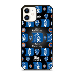 DUKE BLUE DEVILS LOGO BASKETBALL COLLAGE iPhone 12 Case DUKE BLUE DEVILS LOGO BASKETBALL COLLAGE iPhone 12 Case