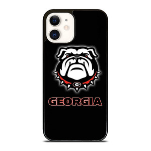 GEORGIA BULLDOGS BLACK WALL iPhone 12 Case GEORGIA BULLDOGS BLACK WALL iPhone 12 Case