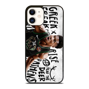 GIANNIS ANTETOKOUNMPO MILWAUKEE BUCKS WALLPAPER iPhone 12 Case