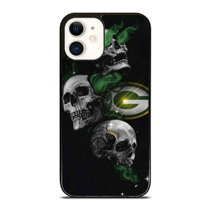 GREEN BAY PACKERS SKULLS AREA iPhone 12 Case GREEN BAY PACKERS SKULLS AREA iPhone 12 Case