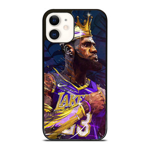 KING LEBRON JAMES LA LAKERS 23 iPhone 12 Case