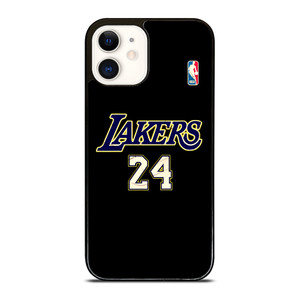 KOBE BRYANT LA LAKERS NBA NUMBER PLAYER iPhone 12 Case