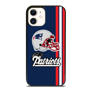 NEW ENGLAND PATRIOTS STRIPS HELMET iPhone 12 Case