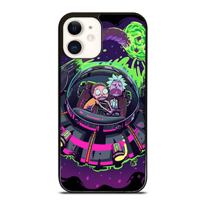 RICK AND MORTY UFO ART iPhone 12 Case RICK AND MORTY UFO ART iPhone 12 Case