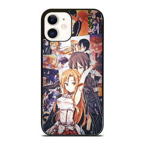 SWORD ART ONLINE KIRITO AND ASUNA LOVE iPhone 12 Case SWORD ART ONLINE KIRITO AND ASUNA LOVE iPhone 12 Case