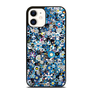 TAKASHI MURAKAMI FLOWERS BLUE iPhone 12 Case TAKASHI MURAKAMI FLOWERS BLUE iPhone 12 Case