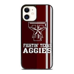 TEXAS A&M FIGHTIN' AGGIES iPhone 12 Case TEXAS A&M FIGHTIN' AGGIES iPhone 12 Case