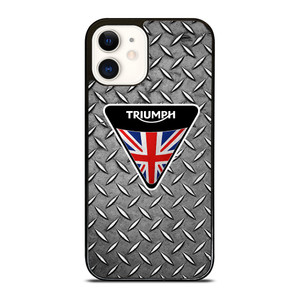 TRIUMPH MOTORCYCLE EMBLEM iPhone 12 Case TRIUMPH MOTORCYCLE EMBLEM iPhone 12 Case