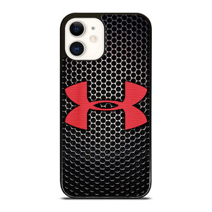 UNDER ARMOUR BLACK SYMBOL RED iPhone 12 Case