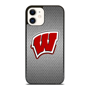 WISCONSIN BADGER EMBLEM iPhone 12 Case