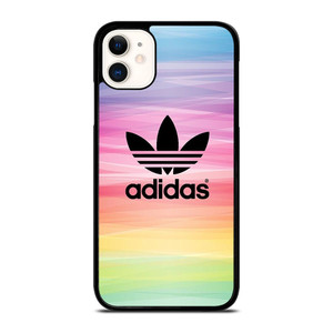 ADIDAS SHOES LOGO RAINBOW iPhone 11 Case