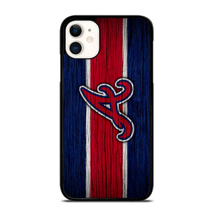 ATLANTA BRAVES MLB LOGO STRIPS iPhone 11 Case