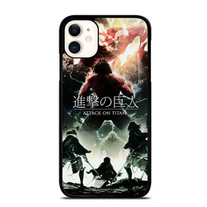 ATTACK ON TITAN ALL CHARACTER FINAL iPhone 11 Case