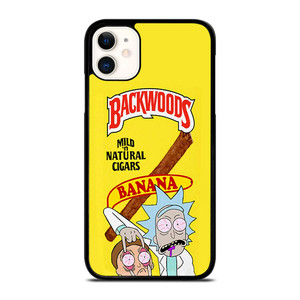 BACKWOODS RICK AND MORTY YELLOW iPhone 11 Case BACKWOODS RICK AND MORTY YELLOW iPhone 11 Case