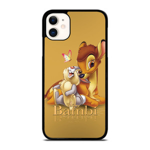 BAMBI AND RABBIT DISNEY CARTOON iPhone 11 Case