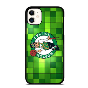 BOSTON CELTICS BASKETBALL SQUARE LOGO iPhone 11 Case BOSTON CELTICS BASKETBALL SQUARE LOGO iPhone 11 Case