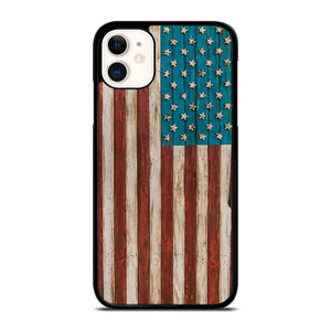 AMERICAN FLAG USA WOOD 2 iPhone 11 Case AMERICAN FLAG USA WOOD 2 iPhone 11 Case