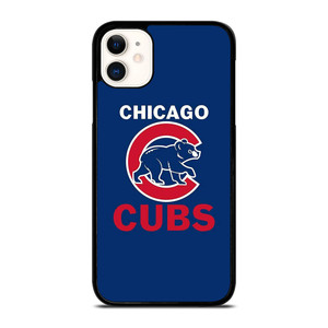 CHICAGO CUBS BLUE RED LOGO BASEBALL iPhone 11 Case CHICAGO CUBS BLUE RED LOGO BASEBALL iPhone 11 Case