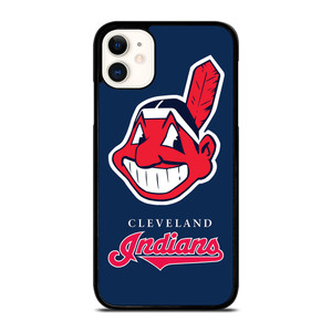 CLEVELAND INDIANS BASEBALL RED HEAD MASCOT iPhone 11 Case