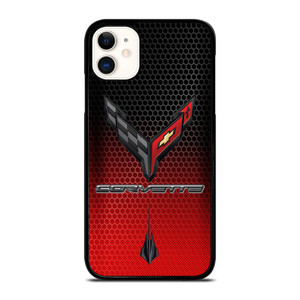CORVETTE CHEVY STINGRAY LOGO RED iPhone 11 Case