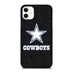 DALLAS COWBOYS FOOTBALL BLACK WALL iPhone 11 Case