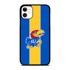 KANSAS JAYHAWKS STRIPS iPhone 11 Case