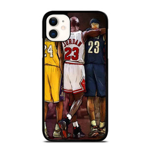 KOBE BRYANT MICHAEL JORDAN LEBRON JAMES iPhone 11 Case KOBE BRYANT MICHAEL JORDAN LEBRON JAMES iPhone 11 Case
