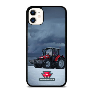 MASSEY FERGUSON TRACKTORS SNOW iPhone 11 Case MASSEY FERGUSON TRACKTORS SNOW iPhone 11 Case