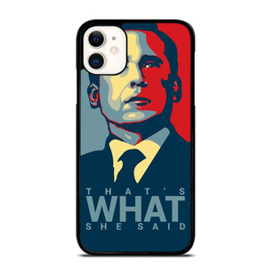 MICHAEL SCOTT ART iPhone 11 Case
