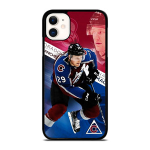 NATHAN MACKINNON 29 COLORADO AVALANCHE iPhone 11 Case